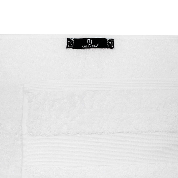 Handtuch Penela, Weiß, 100% ägyptische Baumwolle | URBANARA Baumwoll-Handtücher