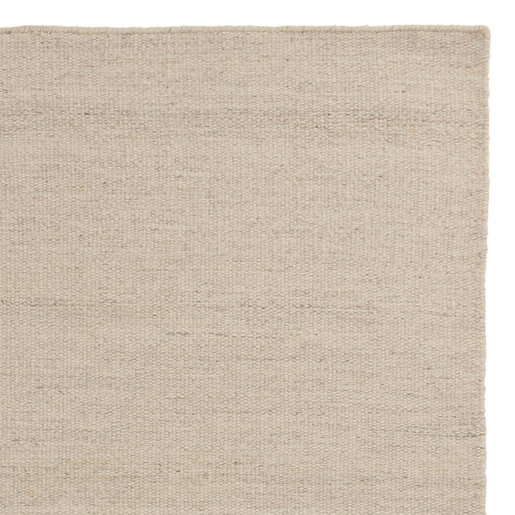 Teppich Patan Naturweiß, 80% Wolle & 20% Bio-Baumwolle