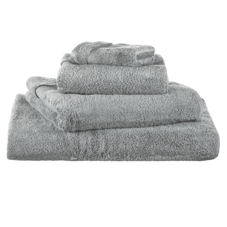Handtuch Alvito, Blaugrau, 100% Zero-Twist Baumwolle