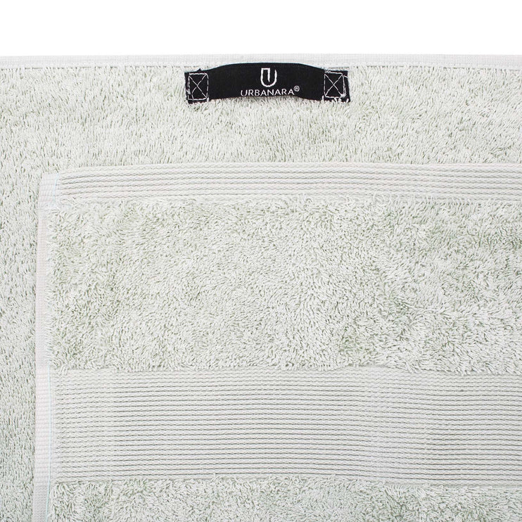 Gemischtes Handtuch Set Penela, Minzgrün, 100% ägyptische Baumwolle | Hochwertige Wohnaccessoires