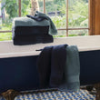 Gemischtes Handtuch Set Salemain Graugrün | Schöne Ideen für Ihr Zuhause | URBANARA