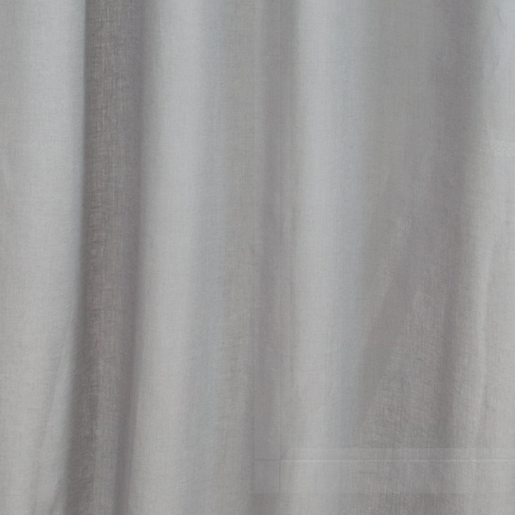 Vorhang Fana, Grau, 100% Leinen | Hochwertige Wohnaccessoires
