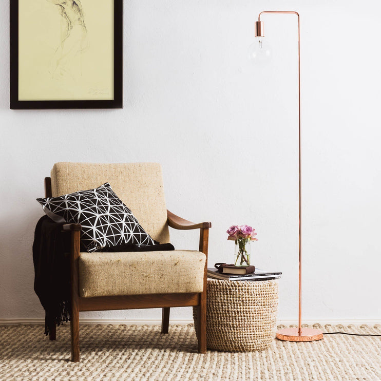 Stehlampe Vidain Kupfer | Schöne Ideen für Ihr Zuhause | URBANARA
