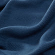 Decke Almora, Graublau, 50% Kaschmirwolle & 50% Wolle | Hochwertige Wohnaccessoires