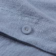 Bettdeckenbezug Lousa, Helles Graublau, 100% Leinen | Hochwertige Wohnaccessoires