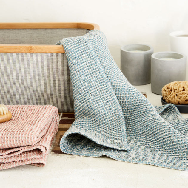 Gemischtes Handtuch Set Kotrain Graugrün & Natur | Schöne Ideen für Ihr Zuhause | URBANARA