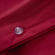 Bettdeckenbezug Perpignan in Rubinrot aus 100% gekämmte Baumwolle | Entdecken Sie unsere schönsten Wohnaccessoires