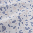 Strandtuch Verin, Eierschale & Ultramarinblau & Rosa, 100% Baumwolle | Hochwertige Wohnaccessoires