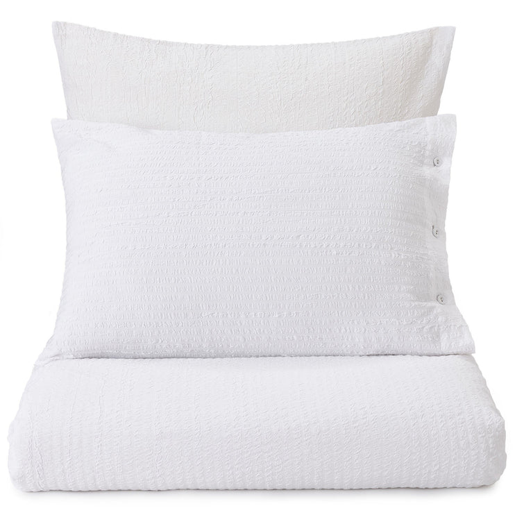 Bettdeckenbezug Ansei, Weiß, 100% Baumwolle