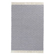 Teppich Barota, Ultramarinblau & Weiß, 100% PET | Hochwertige Wohnaccessoires