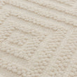 Teppich Barod Naturweiß, 100% Wolle | Hochwertige Wohnaccessoires