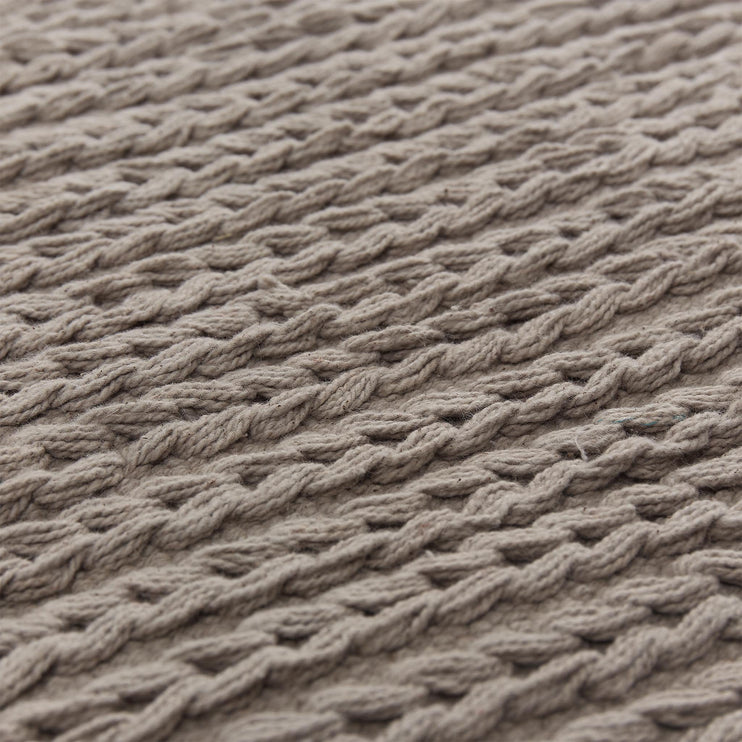 Baumwollteppich Bhaleri Sandstein-Melange, 100% Baumwolle | Hochwertige Wohnaccessoires