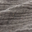 Tagesdecke Cousso Grau, 75% Baumwolle & 25% Recyceltes Polyester | URBANARA Tagesdecken & Überwürfe