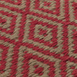 Teppich Dasheri Rot, 100% Jute | Hochwertige Wohnaccessoires