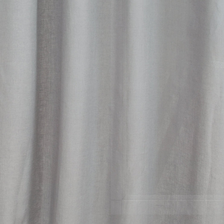 Vorhang Set Fana Grau, 100% Leinen | Hochwertige Wohnaccessoires