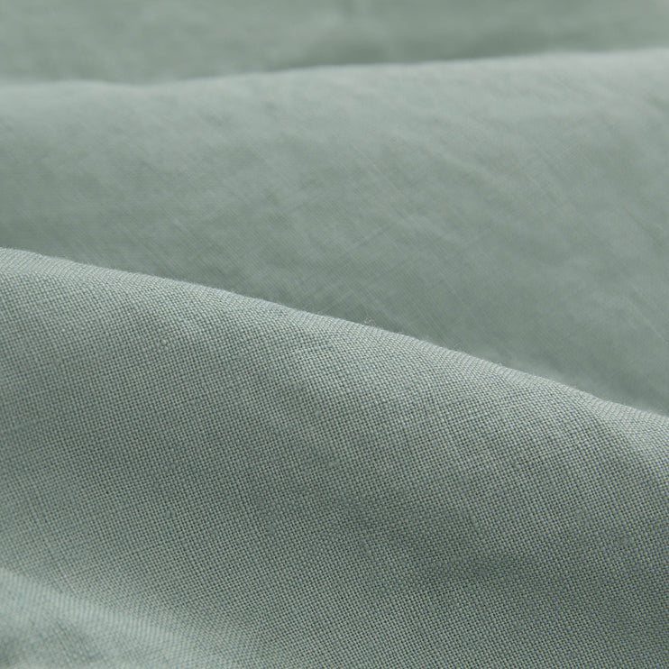 Bettdeckenbezug Figuera, Salbeigrün, 100% Leinen | Hochwertige Wohnaccessoires