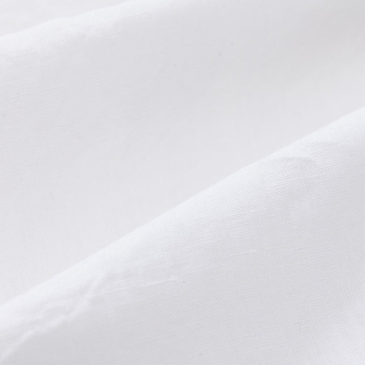 Bettdeckenbezug Figuera, Weiß, 100% Leinen | URBANARA Leinen-Bettwäsche