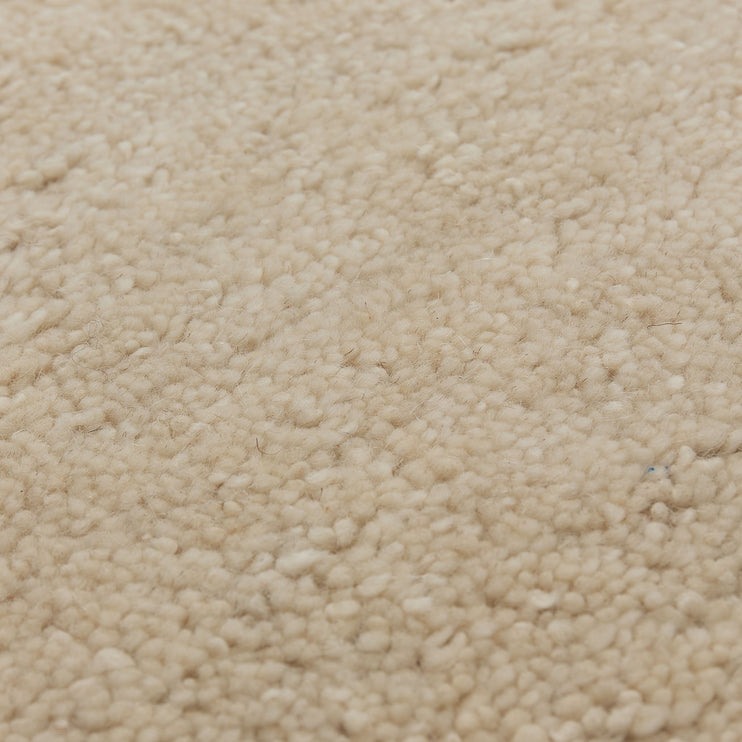Teppich Gotara Elfenbein, 100% Wolle | URBANARA Wollteppiche