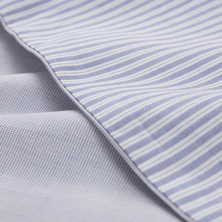Wende-Perkal-Bettwäsche Izeda in Blau & Weiß aus 100% Baumwolle | Entdecken Sie unsere schönsten Wohnaccessoires