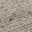 Wollteppich Jindas übergroß Silbergrau, 100% Wolle | Hochwertige Wohnaccessoires