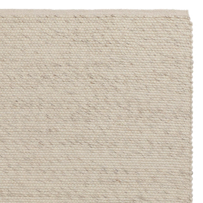 Teppich Kesar Elfenbein-Melange, 60% Wolle & 15% Jute & 25% Baumwolle