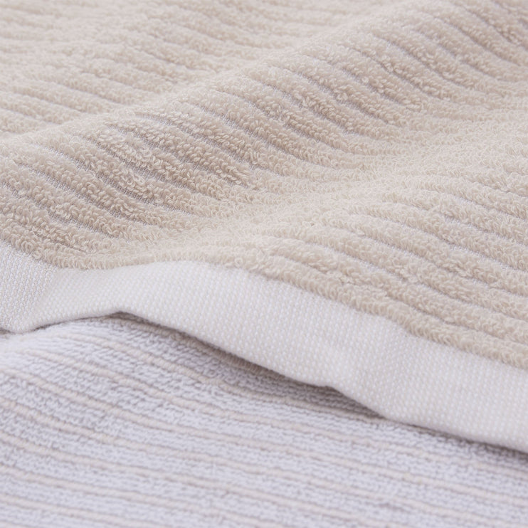 Handtuch Louzela [Natur & Weiß]