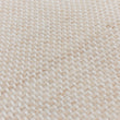 Teppich Mandal, Natur-Melange & Weiß, 100% Recyceltes PET | URBANARA Gartenaccessories