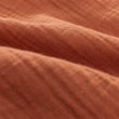 Musselin-Bettwäsche Manisa in Terrakotta aus 100% Baumwolle | Entdecken Sie unsere schönsten Wohnaccessoires