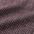Decke Nerva in Weinrot & Creme aus 100% Kaschmirwolle | Entdecken Sie unsere schönsten Wohnaccessoires