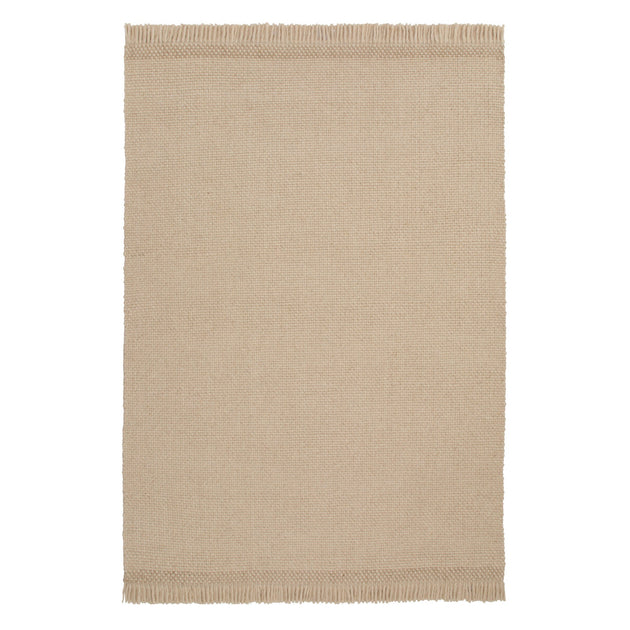 Teppich Palasi Natürliches Weiß Melange, 70% Wolle & 30% Polyester