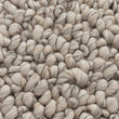 Teppich Panchu Silbergrau & Grau, 45% Wolle & 45% Viskose & 10% Baumwolle | Hochwertige Wohnaccessoires