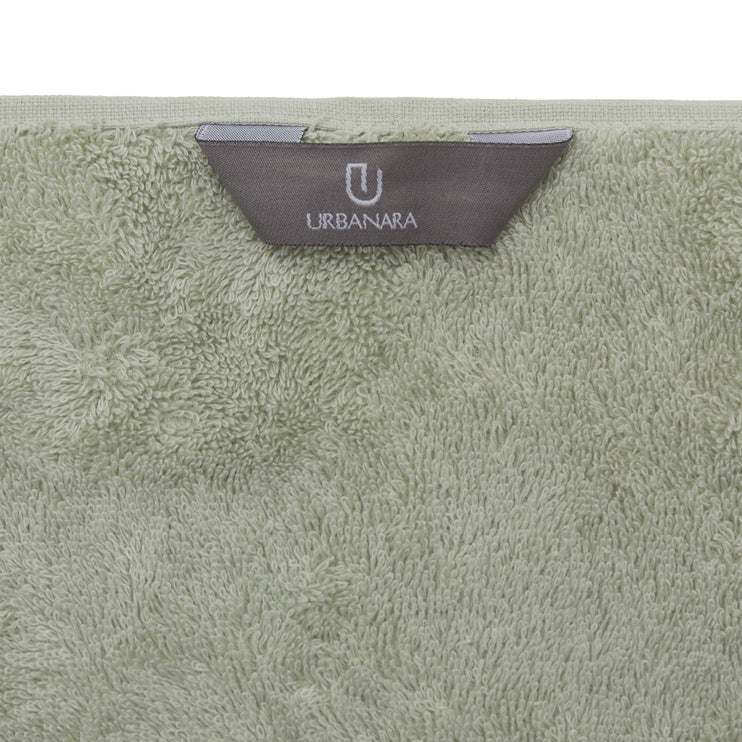 Handtuch Penela Minzgrün, 100% ägyptische Baumwolle | URBANARA Baumwoll-Handtücher