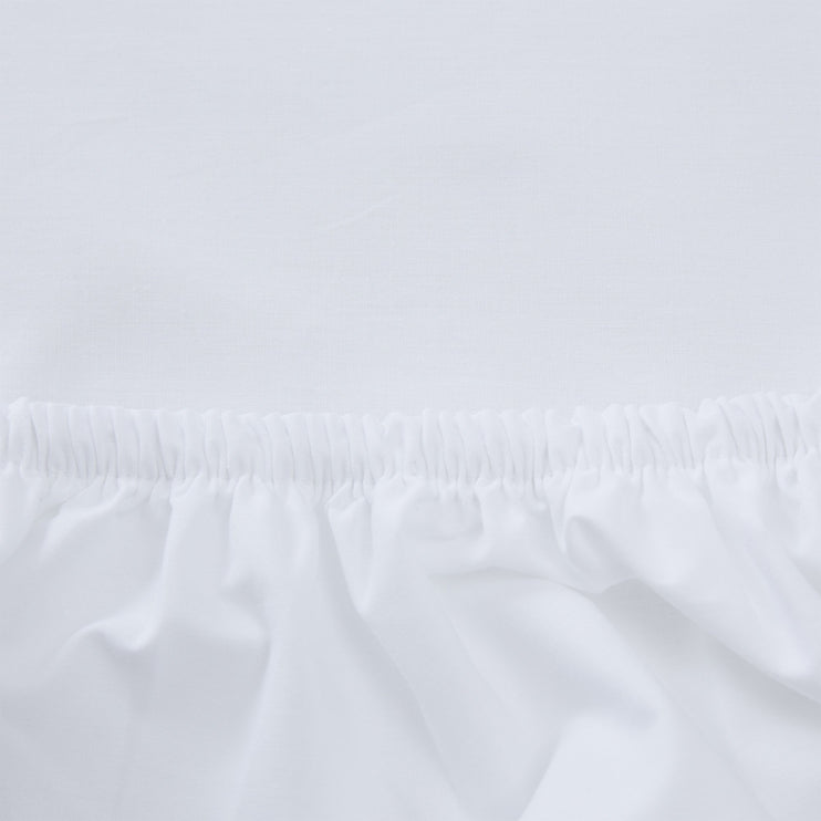 Perkal-Spannbettlaken Perpignan in Weiß | Schöne Ideen für Ihr Zuhause | URBANARA