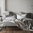 Kissenbezug Lanton in Steingrau & Weiß | Schöne Ideen für Ihr Zuhause | URBANARA