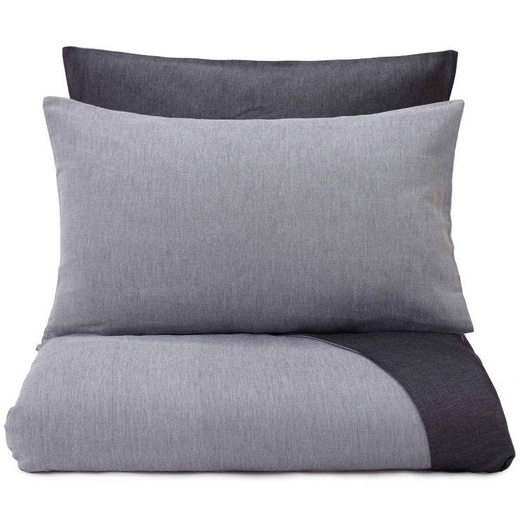 Bettdeckenbezug Sobral, Weiß & Schwarz, 100% Baumwolle