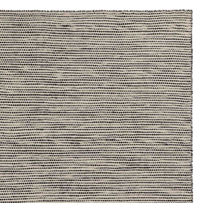 Teppich Udana, Naturweiß & Schwarz & Hellgrau, 100% Wolle